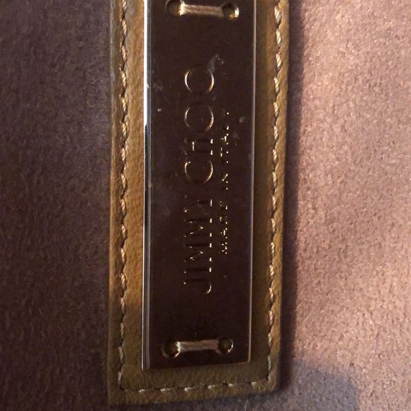 JIMMY CHOO RILEY SUEDE TOTE -Beautiful bag in wonderful condition F/W 2025. - Picture 7 of 8